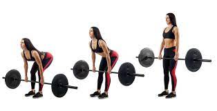 Photo of how to do a deadlift exercise.