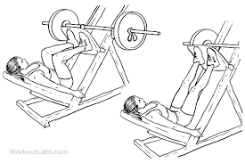 Photo of how to do a leg press exercise.